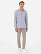 Рубашка мужская Pierre Cardin G021SZ004-000-2213805 M Синяя (8683858543206) - изображение 3