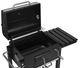 Grill węglowy ModernHome by Multistore duży ogrodowy z pokrywą termometr półki koła dmuchawa gratis (5904224310561) - obraz 3