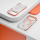 Etui plecki Etteri Icy Mag do Apple iPhone 17 Pro Orange/Transparent (5907504560809) - obraz 6
