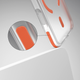 Etui plecki Etteri Icy Mag do Apple iPhone 17 Pro Orange/Transparent (5907504560809) - obraz 7