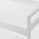 Етажерка Ikea Nissafors на колесах 50.5 x 30 x 83 см Біла (404.657.33) - зображення 3