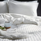 Комплект постільної білизни Ikea Nattjasmin 200 x 200 / 50 x 60 см Білий (603.371.60) - зображення 5