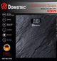 Напольные весы Domotec MS-10000 с LED-дисплеем и термометром - изображение 2