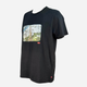 Koszulka męska bawełniana Levi's Graphic Crewneck Tee Paris Landscape Ca 22491-1735 L Czarna (5401157573037) - obraz 3