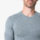 Термофутболка з довгими рукавами Keepdry для дорослих сіра - XS. - изображение 6