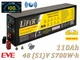 Литиевый аккумулятор LiFeR Pro 48V / 51.2 Вольт 110Ah 5700W·h LiFePO4 EVE. Тяговый аккумулятор для инвертора - изображение 2