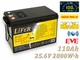 Литиевый Аккумулятор LiFeR 24V 110Ah 2800W·h LiFePO4 EVE 105, BMS JK. Тяговый аккумулятор для инвертора - изображение 2