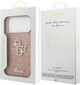 Etui Guess Fixed Glitter Big 4G do Apple iPhone 17 Pro Max Pink (GUHCP17XHG4SGP) - obraz 7