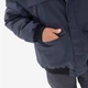 Дитяча куртка для туризму QUECHUA SH100 X-WARM водонепроникна, хакі - 151-160 см - зображення 4