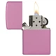 Zippo Classic Matte Pink 238 запальничка тонка матова рожева - зображення 3