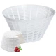 Форма для сыра Cheese master "Рикотница" 1.67 л пластиковая white - изображение 1