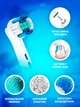 Насадки 4 шт для Oral B сменные EB20-X средней жесткости для электрощетки орал би - изображение 2
