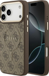 Панель Guess Hardcase 4G Classic MagSafe для Apple iPhone 17 Pro Max Brown (GUHMP17XP4MSEGCW) - зображення 4