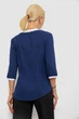 Блуза классическая, цвет синий, XS, 230R051 - изображение 4
