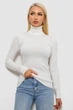 Гольф женский однотонный, цвет белый, L-XL, 204R921 - изображение 1