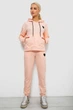 Спортивний костюм жіночий двонитка, колір персиковий, XL, 214R1419-004 - зображення 1