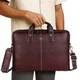 Сумка шкіряна для ноутбука 13 Hammonds Flycatcher LB105 Brown Коричневый (LB105 BRN) - зображення 6