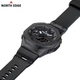 Мужские водонепроницаемые тактические часы North Edge Militery Mercury black - изображение 2