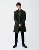 Сорочка Pull & Bear коричневий в візерунки DXGBS749 S - изображение 2