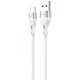 Кабель Proove Мягкий Силиконовый USB to Type-C 3A (2 м) white - изображение 1