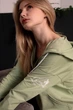 Спортивний костюм для дівчинки підлітковий (Zip-худі та штани) з написами Носи своє 164 Мята (p-14038-172680) - зображення 9