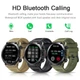 Смарт годинник тактичний військовий Mevaden Hunter Army Green 1.39 inch Bluetooth 5.0 дзвінки - изображение 5