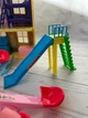 Игровой набор дом Свинка пеппа с мебелью и площадкой для игор семья пеппы джордж папа свин мама свинья домик пепа для детей от 3 лет на подарок моедь 2 - изображение 3