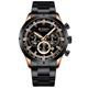 Годинник чоловічий Curren 8355 Black Cuprum - зображення 1