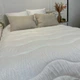 Одеяло двуспальное шерстяное Viluta Comfort 21422 170x210 см бежевое - изображение 3