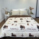 Одеяло евро открытое двустороннее из овечьей шерсти Arda Pure Wool 21447 195х215 см шоколадное - изображение 4