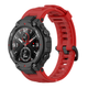 Ремешок силиконовые для смарт часов Amazfit T-Rex (A1918 / A1919), T Rex Pro (A2013) с отвертками Красный - изображение 3