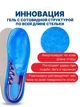 Стельки для обуви при пяточной шпоре ортопедические для обуви гелевые универсальные 44-47 - изображение 5
