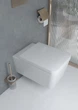 Унитаз подвесной Hansgrohe EluPura Q 60293450 540 AquaFall Flush c сиденьем Soft Close QuickRelease дюропласт - изображение 4
