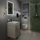 Унитаз подвесной Hansgrohe EluPura S 62025450 540 AquaHelix Flush HygieneEffect c Slim сиденьем Soft Close QuickRelease дюропласт - изображение 8