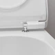 Унитаз подвесной Hansgrohe EluPura S 62025450 540 AquaHelix Flush HygieneEffect c Slim сиденьем Soft Close QuickRelease дюропласт - изображение 17