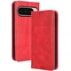 Чехол-книжка Deexe Retro Style для Google Pixel 10 / 10 Pro - Red - изображение 1