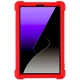 Защитный чехол Deexe Silicone Kickstand для Samsung Galaxy Tab A11 (X130/135) - Red - изображение 2