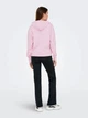 Худи женское ONLY 15356341-72094 S Chalk Pink (5715725461603) - изображение 2