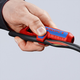 Універсальний інструмент Knipex ErgoStrip для зняття ізоляції дроту для лівої руки (16 95 02 SB) - зображення 5
