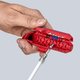 Універсальний інструмент Knipex ErgoStrip для зняття ізоляції дроту для лівої руки (16 95 02 SB) - зображення 9