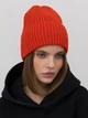 Шапка женская Malisa Кроп 15-1649-PM-96 One Size Морковная - изображение 1