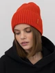 Шапка женская Malisa Кроп 15-1649-PM-96 One Size Морковная - изображение 2