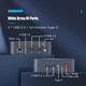 Мини ПК BOSGAME B95 / Intel N95 / RAM 16GB / SSD 512GB / 2 x HDMI / 1 х LAN / Wi-Fi 5 / Bluetooth 5.0 / Windows 11 Pro / Темно-синий - изображение 8