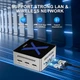 Мини ПК AIOEXPC X MINI N95 / Intel Alder Lake N95 / RAM 12GB / SSD 256GB / 2 x HDMI / 2 x LAN / Wi-Fi 5 / Bluetooth 4.2 / Windows 11 / Серебристый-Чёрный Б/В - изображение 5