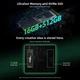 Мини ПК BMAX B6Plus / Intel Core i3-1000NG4 / RAM 12GB DDR4 / SSD 512GB / 2 x HDMI / 1 x LAN / Wi-Fi 5 / Bluetooth 4.2 / Windows 11 / Черный-Зелений - изображение 5