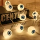 Светодиодная USB гирлянда Декоративные глаза | 3 м 20 LED | Теплый белый свет | Декор на Хэллоуин и вечеринку (700139) - изображение 4