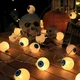 Светодиодная USB гирлянда Декоративные глаза | 3 м 20 LED | Теплый белый свет | Декор на Хэллоуин и вечеринку (700139) - изображение 9