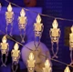 Світлодіодна USB гірлянда Моторошні скелети | 3 м 20 LED | Тепле біле світло | Декор на Хелловін та вечірку (700140) - зображення 10