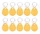 Брелок RFID EM4305 125KHZ перезаписываемый Ключ для домофона заготовка метка 10шт Жолтый - изображение 1