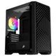 Корпус 1stPlayer T5-BK-4F1 Black без БП - зображення 1